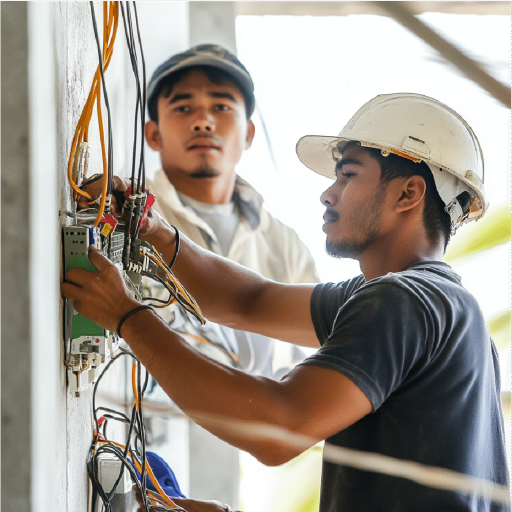kerja troubleshooting elektrik
